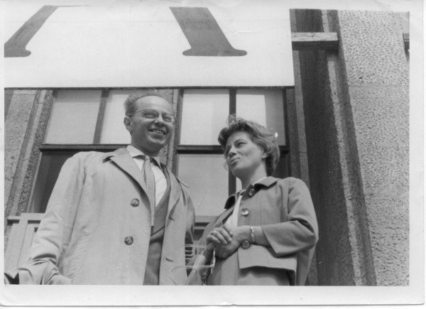 1957 Lem and his wife